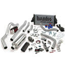 Banks Power 94-97 Ford 7.3L CCLB Auto PowerPack System - SS Single Exhaust w/ Black Tip - gbe46356-B