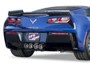 aFe MACHForce XP 3in-2 1/2in Axle Back 304SS Exhaust w/ Polished Tips 14-17 Chevy Corvette V8-6.2L - afe49-34056-P