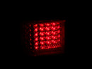 ANZO 2007-2014 Ford Expedition LED Taillights Red/Clear - anz311108
