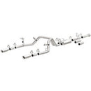 MagnaFlow Stainless Cat-Back Exhaust 2015 Chevy Silverado 2500HD 6.0L Dual Split Rear Exit 4in - mag19027