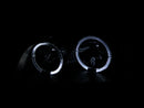 ANZO 2002-2003 Nissan Maxima Crystal Headlights w/ Halo Black - anz121113