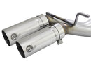 aFe Rebel Exhausts 3in SS Cat-Back 15-16 Ford F-150 EcoBoost V6 2.7/3.5L V8 5.0L w/ Polished Tips - afe49-43081-P