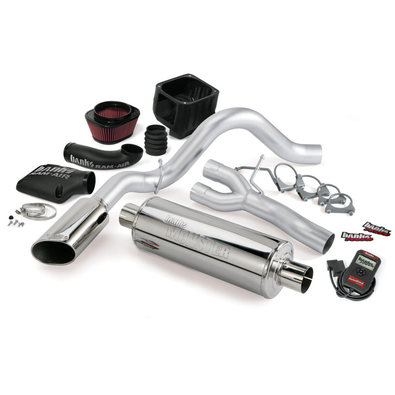 Banks Power 09 Chevy 4.8L CCSB-FFV Stinger System - SS Single Exhaust w/ Chrome Tip - gbe48038