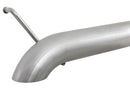 aFe Rock Duster 3in 409 SS Cat-Back Turn-Down Exhaust 2018+ Jeep Wrangler (JL) V6 3.6L - afe49-48068