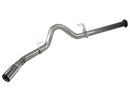 aFe LARGE Bore HD Exhausts DPF-Back SS-409 EXH DB Ford Diesel Trucks 11-12 V8-6.7L (td) - afe49-13028