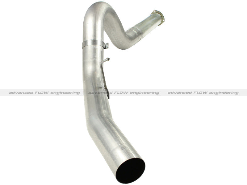 aFe MACHForce XP 5in DPF-Back Stainless Steel Exh Sys, No tip,Ford Diesel Trucks 11-14 V8-6.7L - afe49-43055