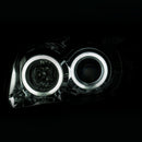 ANZO 2006-2009 Toyota 4Runner Projector Headlights w/ Halo Chrome - anz111321