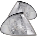 ANZO Corner Lights 1999-2001 BMW 3 Series E46 Euro Corner Lights Chrome - anz521006