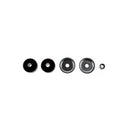 Bilstein 5100 Series 2003 Hummer H2 Base Front 46mm Monotube Shock Absorber - bil24-187206