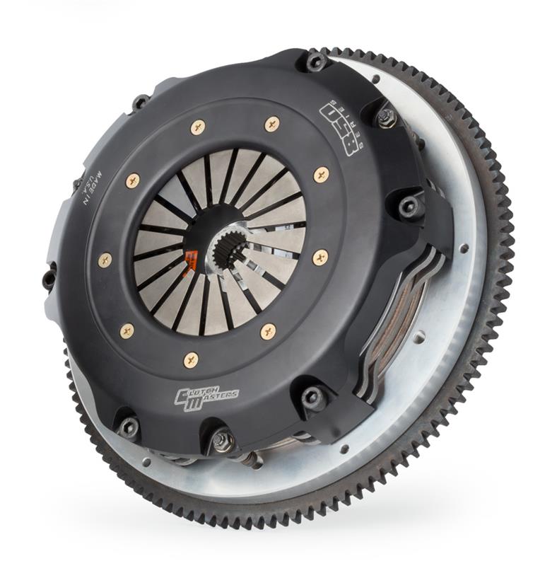 Clutch Masters 2JZ/1JZ to GM T-56 Transmission FX850 Twin-Disc Clutch w/ Aluminum Flywheel - Street - cm16173-TD8S-AVH
