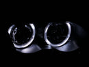 ANZO 1999-2001 BMW 3 Series E46 Projector Headlights w/ Halo Black (CCFL) - anz121261