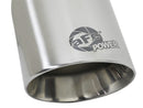 aFe MACH Force-Xp Universal 304 SS Single-Wall Clamp-On Exhaust Tip - Polished - afe49T25354-P07