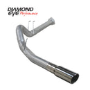 Diamond Eye KIT 4in DPF BACK SGL AL: 2011 FORD 6.7L PWRSTROKE F250/F350 - depK4376A