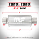 MagnaFlow Muffler Mag SS 6X6inch 6inch 2.50inch - mag14158