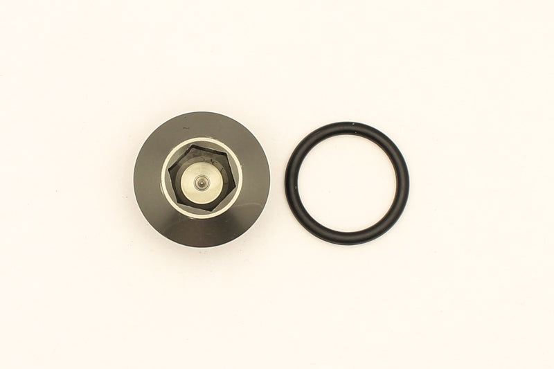 DeatschWerks 8AN ORB Male Plug Low Profile Internal Allen/Hex (Incl. O-Ring) - dw6-02-0718