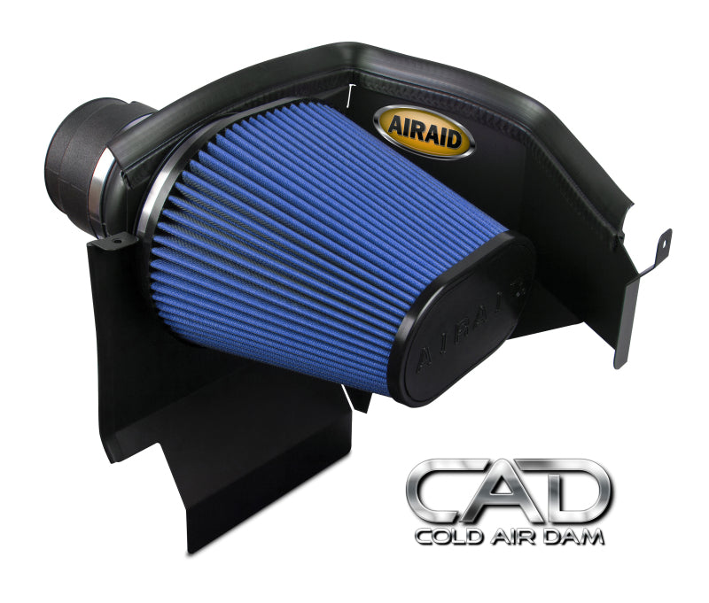 Airaid 11-13 Dodge Charger/Challenger 3.6/5.7/6.4L CAD Intake System w/o Tube (Dry / Blue Media) - air353-210