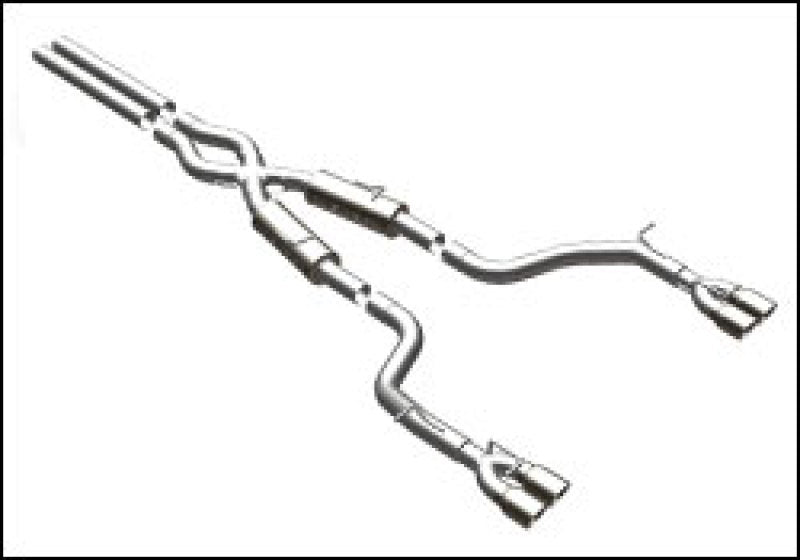 MagnaFlow Sys C/B Challenger SRT 6.1 quad tip - mag16885
