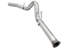 aFe Atlas Exhausts 5in DPF-Back Aluminized Steel Exhaust System 2015 Ford Diesel V8 6.7L (td) No Tip - afe49-03064