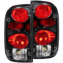 ANZO 1995-2000 Toyota Tacoma Taillights Black - anz211129