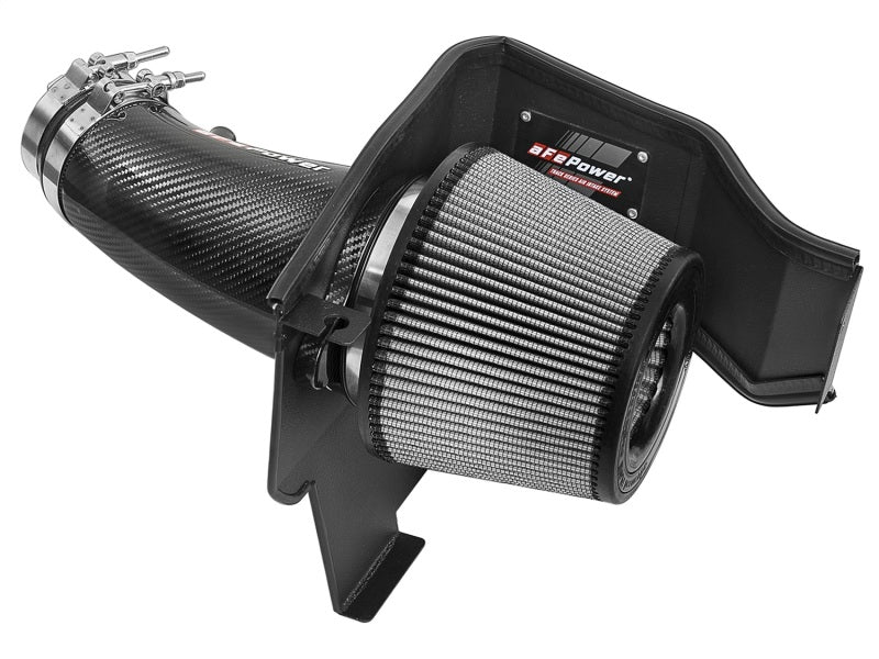 aFe POWER Magnum FORCE Carbon Fiber Stage 2 Pro Dry S CAIS - 11-18 Dodge Challenger/Charger V8-6.4L - afe51-12172-C