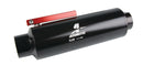 Aeromotive In-Line AN-12 Filter w/ Shutoff Valve 100 Micron SS Element - Black Anodize Finish - aer12332