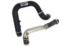 aFe BladeRunner 2.5in Black IC Tube Hot Side w/ Coupling & Clamp Kit 2016 GM Colorado/Canyon 2.8L - afe46-20268-B