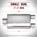MagnaFlow Muffler Trb SS 4X9 14 2.25/2. - mag13148