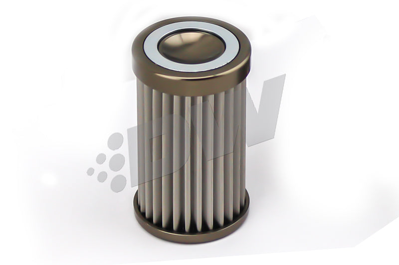 DeatschWerks Stainless Steel 100 Micron Universal Filter Element (fits 110mm Housing) - dw8-02-110-100