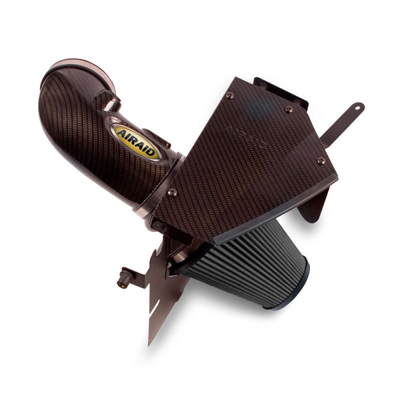 Airaid 09-14 Cadillac CTS-V/ 11-14 Coupe 6.2L CAD Intake System w/Carbon Look (Dry / Black Media) - air252-253C