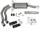 aFe Rebel Exhausts Cat-Back SS Ford F-150 04-08 V8 4.6/5.4L w/ Black Tips - afe49-43079-B