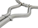 aFe MACHForce XP 3in Sport Tone Cat-Back Exhausts w/ Polished Tips 15-17 Ford Mustang V6/V8 - afe49-33087-P