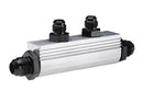 Aeromotive Fuel Distribution Log (10-Ports) (2) -10 AN/(8) -6 AN - aer14602