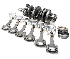 Brian Crower Nissan VQ35DE Stroker Kit - 86.4mm Stroke Billet Crank bRODS w/ARP2000 (5.675 inch) C - BC0226U